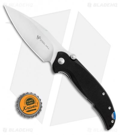 Steel Will Scylla Liner Lock Knife Black G-10 (3.4" Stonewash) SWF79-10