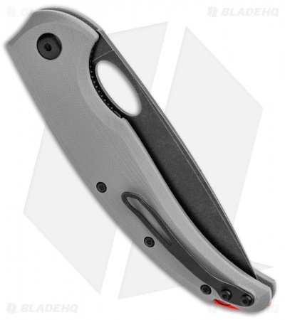 Steel Will Sedge Liner Lock Knife Gray G-10 (4" Black SW) F19-20