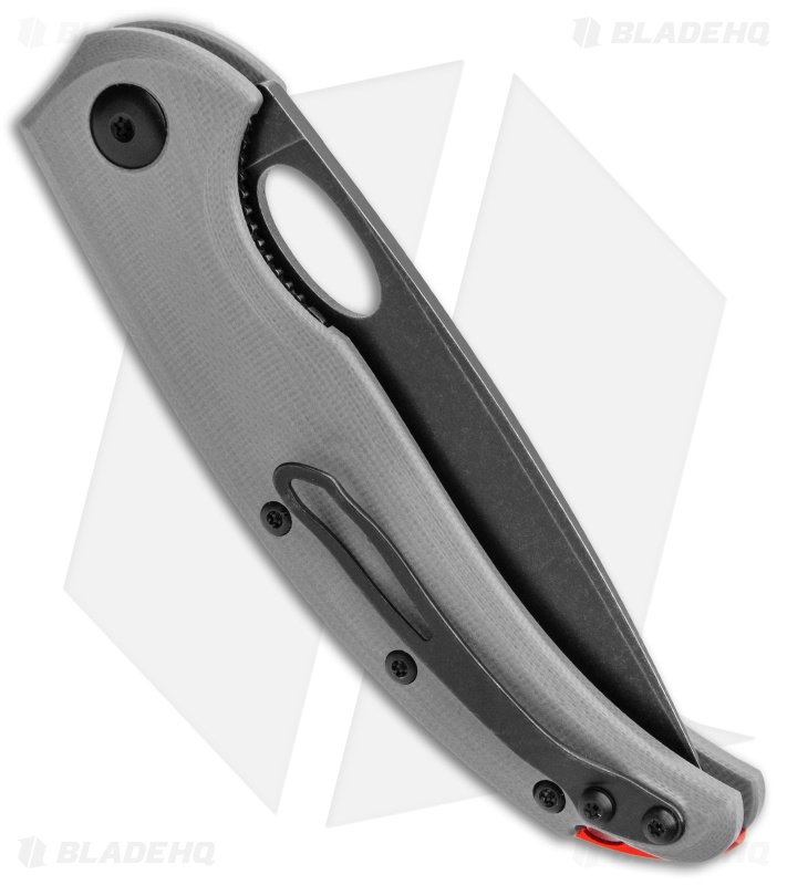 Steel Will Sedge F19M-20 Liner Lock Knife Gray G-10 (3.4" Black SW)
