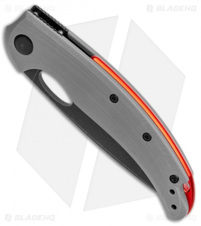 Steel Will Sedge F19M-20 Liner Lock Knife Gray G-10 (3.4" Black SW)