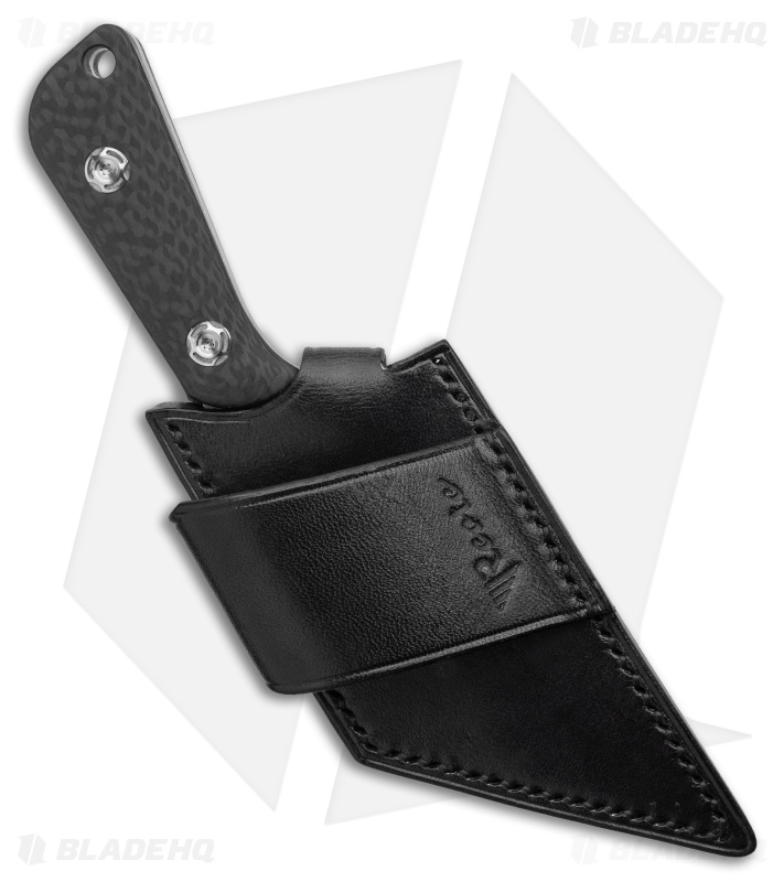 Reate Jim Skeleton Tibia Fixed Blade Knife Carbon Fiber (3.8" Satin) Limited