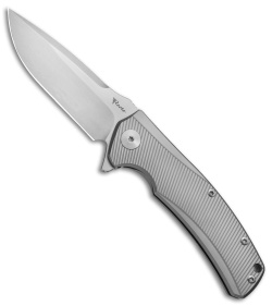 Reate Knives Mini Horizon-D Frame Lock Knife Titanium (3.4" Stonewash)