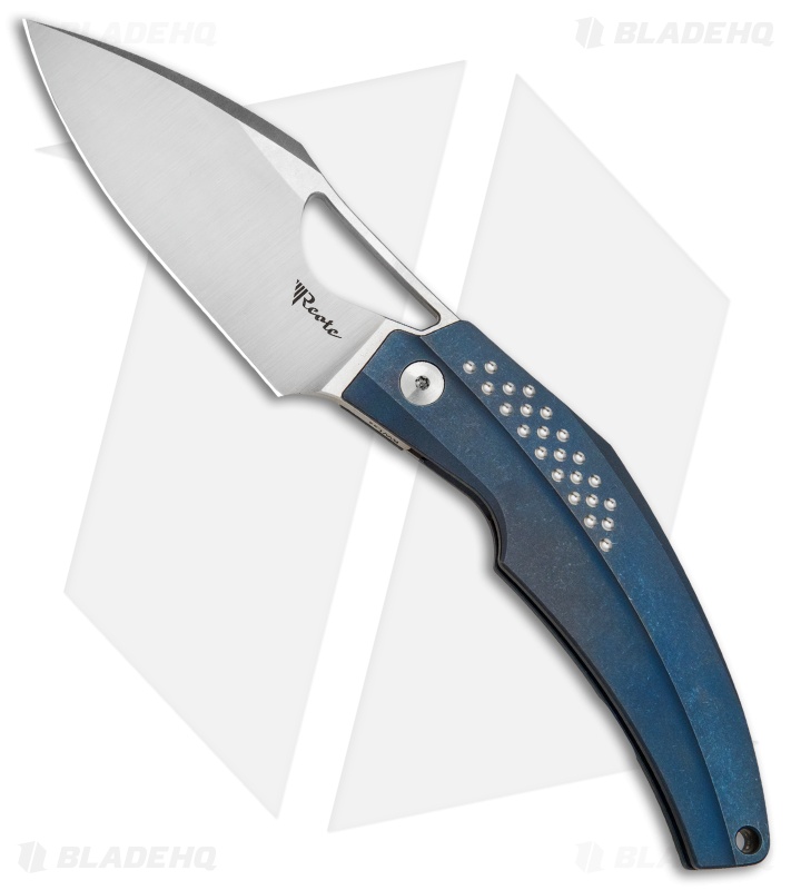 Tate様 Reate Tashi Bharucha Baby Machine Frame Lock Knife Blue