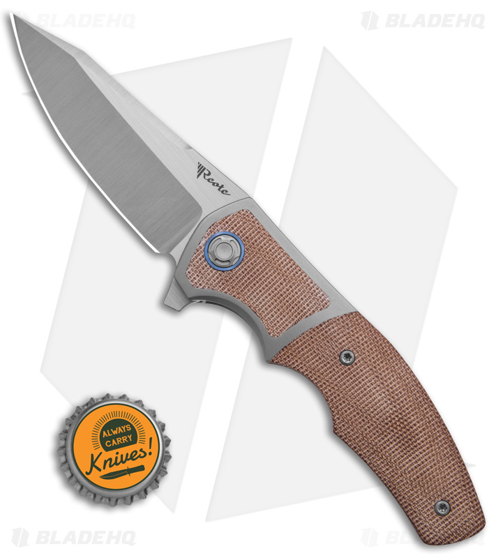 Reate + Lambert Mini Crossroads Knife | Natural + M390 | Blade HQ