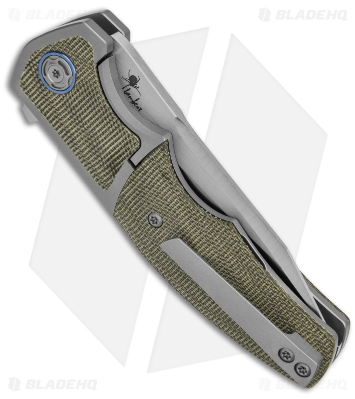 kikI　　ARTE POVERA 上下セット　ライトグレー Reate + Lambert Mini Crossroads Knife | OD Green + M390 | Blade HQ