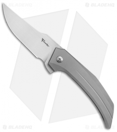 Reate Tashi Bharucha Starboy Frame Lock Knife Titanium (3.25" Hand Satin)