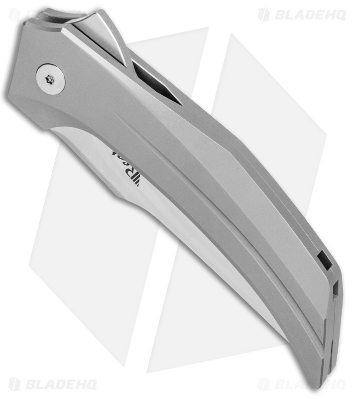 Reate Tashi Bharucha Starboy Frame Lock Knife Titanium (3.25" Stonewash)