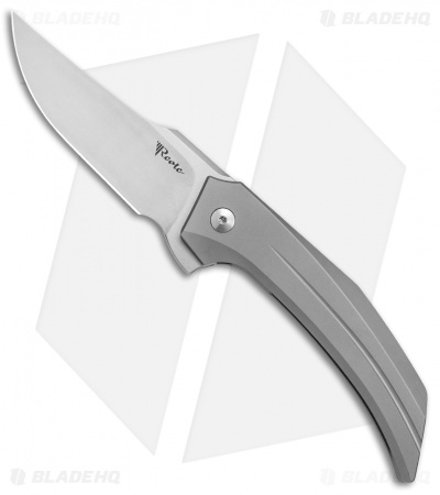 Reate Tashi Bharucha Starboy Frame Lock Knife Titanium (3.25" Stonewash)