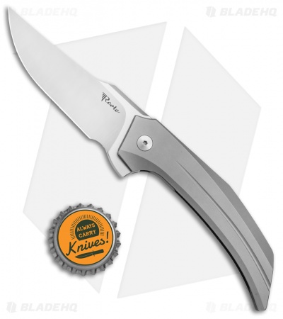 Reate Tashi Bharucha Starboy Frame Lock Knife Titanium (3.25" Satin)