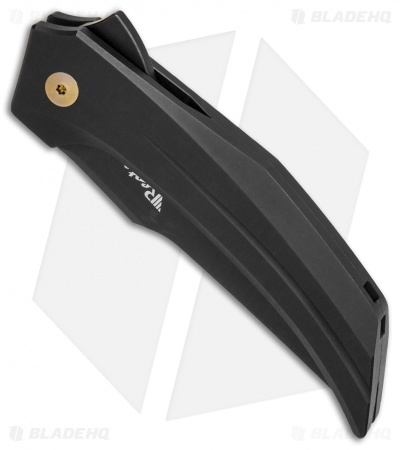 Reate Tashi Bharucha Starboy Frame Lock Knife Black Titanium (3.25" Black PVD)