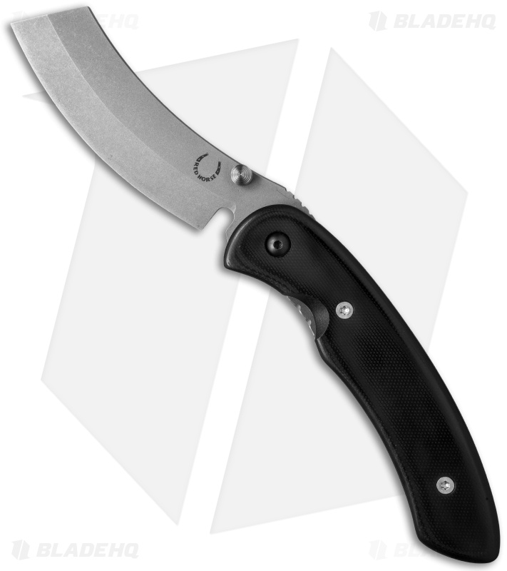 Red Horse Knife Works Hell Razor Liner Lock Knife G-10 (3.75" Bead Blast)