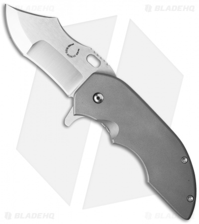 Red Horse Knife Works War Pig Frame Lock Knife Ti (3" Satin)