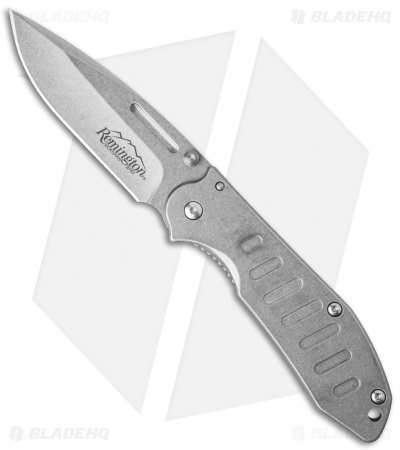 Remington Sportsman Pic-Lokt Large Frame Lock Knife (3.75" Stonewash)