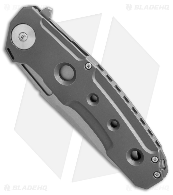 Rike Knife D9 Flipper Frame Lock Knife Titanium (3.75