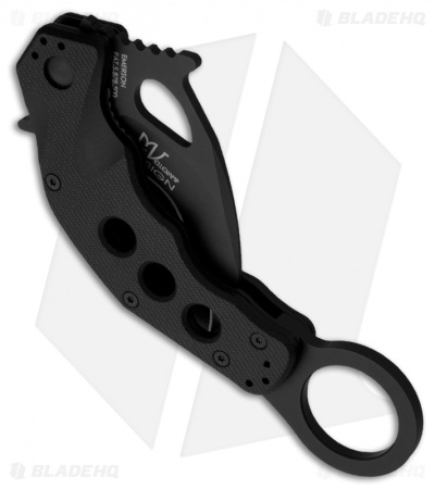 Blade-Tech Riptide Karambit Folding Knife w/ Emerson Wave Opener (2.5" Black)