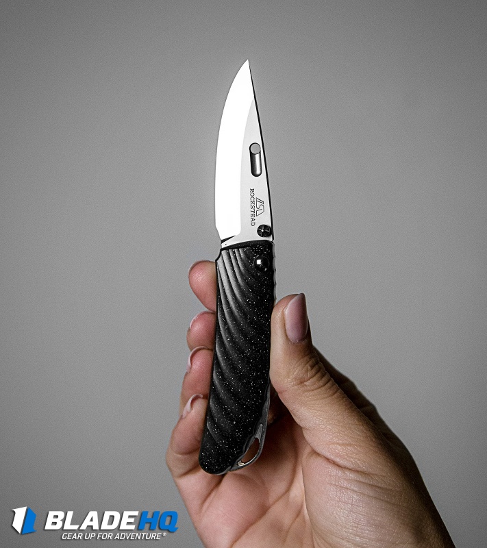 Rockstead NEHAN ZDP (MB) Plunge Lock Knife Artificial Marble (2.5