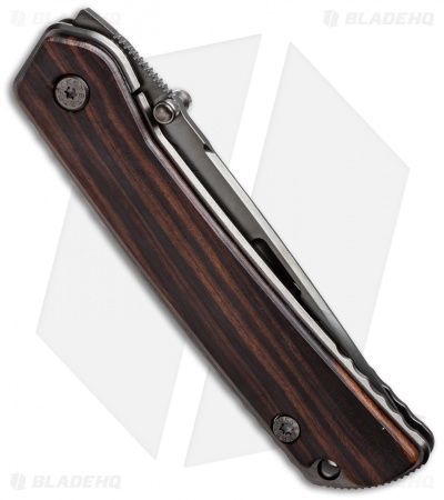 Rockstead Higo X-IW-DLC Liner Lock Knife (3.5" Polish DLC)