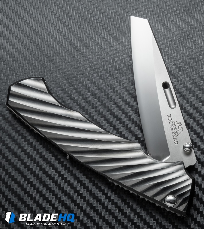 Rockstead RYO H-ZDP Folding Knife (3.125" Polish DLC) Sinkevich