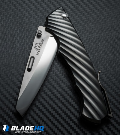 Rockstead RYO H-ZDP Folding Knife (3.125" Polish DLC) Sinkevich