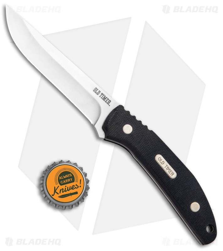 Old Timer - 993 Fixed Blade Knife | Black G-10 | Blade HQ