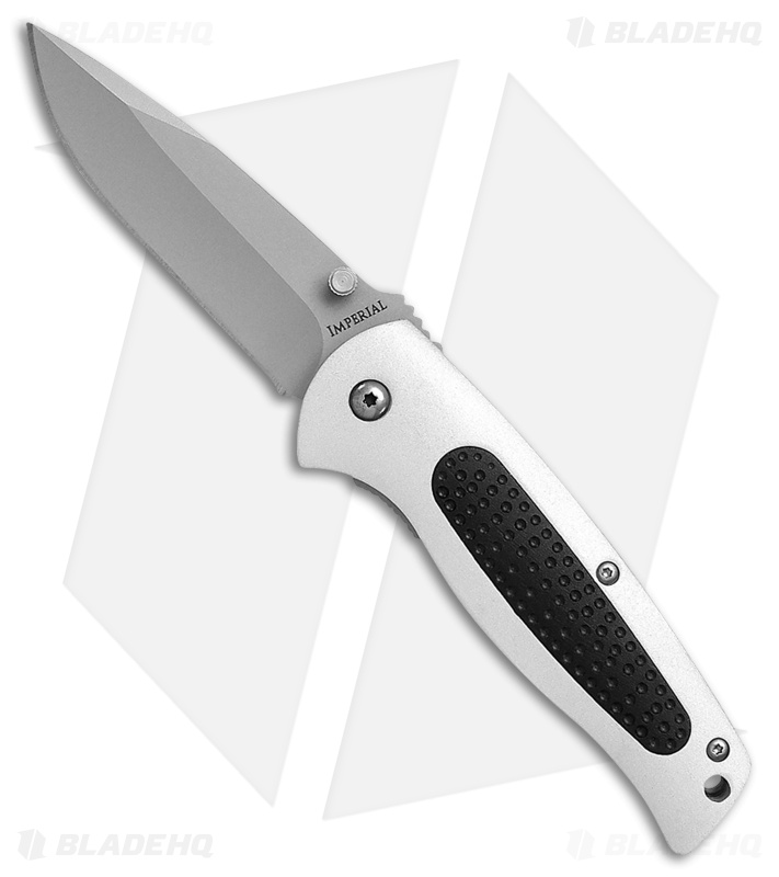Schrade Imperial Medium Liner Lock Knife Aluminum (3.125" Bead Blast) IMP100MCP