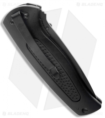 Schrade Imperial Medium Liner Lock Knife Aluminum (3.1" Black) 