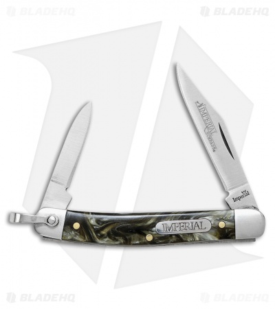 Schrade Imperial Pen Traditional Pocket Knife 2.75" Gray Swirl IMP44