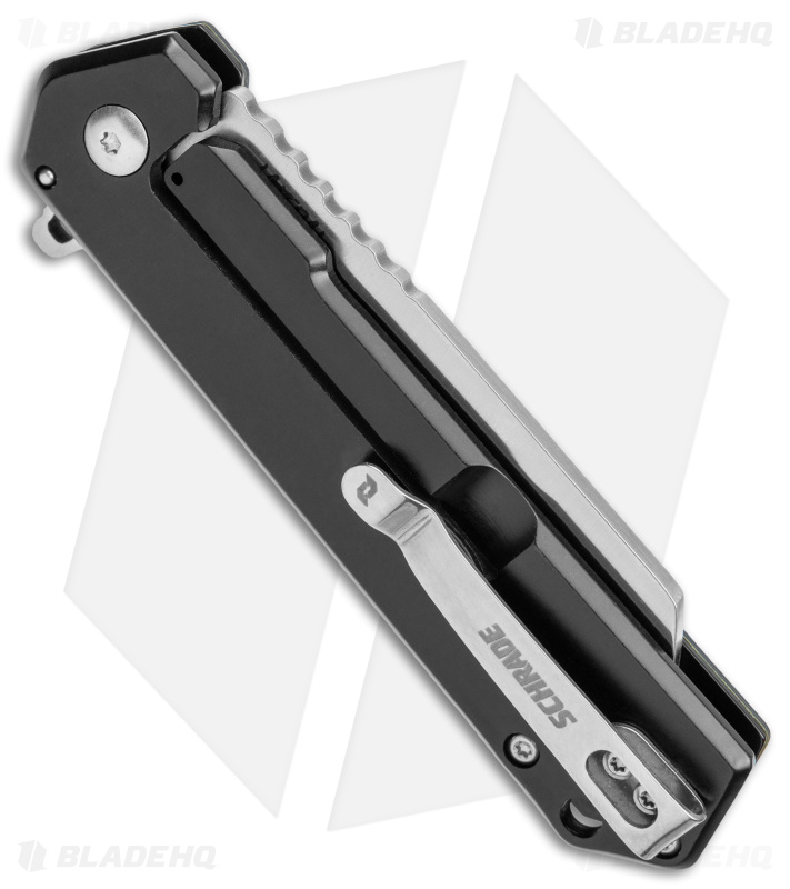 Schrade Lateral Frame Lock Knife Green/Black G-10 (3.25" Satin)