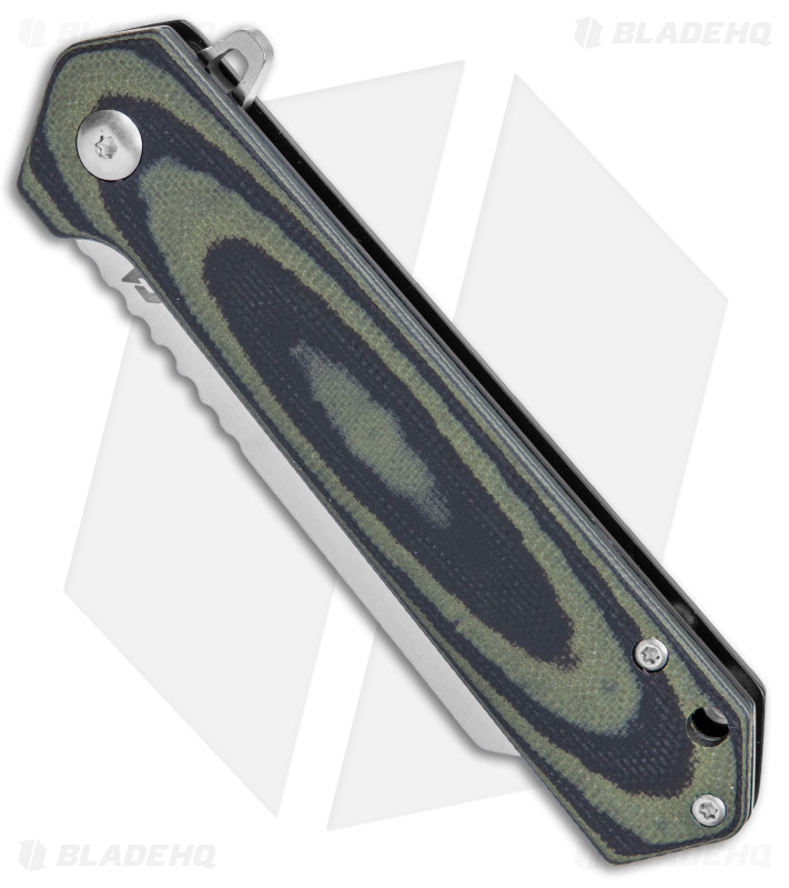 Schrade Lateral Frame Lock Knife Green/Black G-10 (3.25" Satin)
