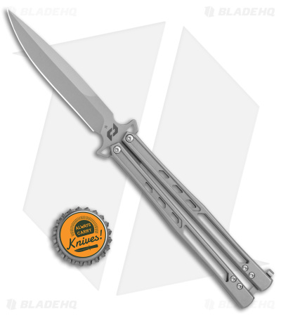 Schrade Alpha Alkemyst Balisong Butterfly Knife Stainless Steel (4.5" BB)