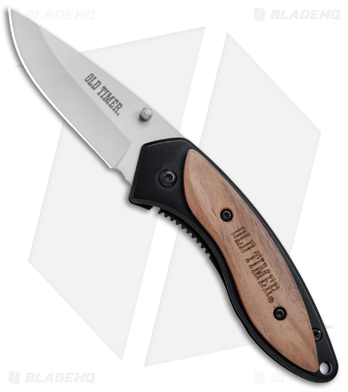 Schrade Old Timer 2 Piece Clip Folder & Fixed Blade Knife Combo Set (Set of 2)