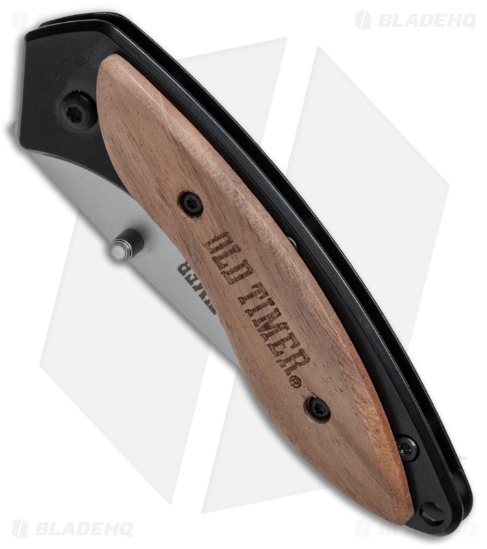 Schrade Old Timer 2 Piece Clip Folder & Fixed Blade Knife Combo Set (Set of 2)