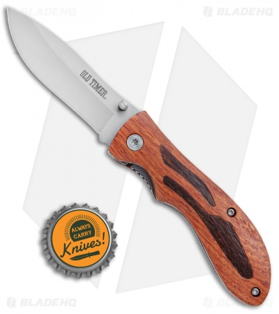 Old Timer "Built for Generations" Liner Lock Knife (2.75" Bead Blast)