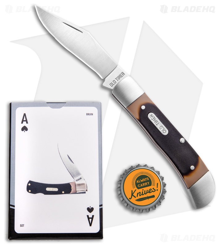 Old Timer Folder & Deck Of Cards Gift Set - Blade HQ