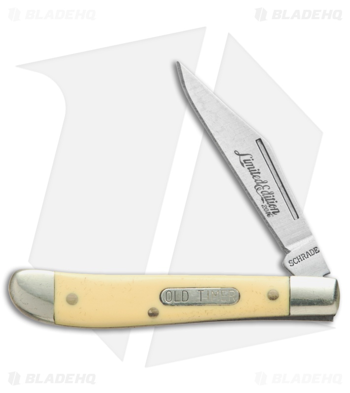 Schrade Old Timer Limited Edition Pocket Knife Gift Set Yellow (Set of 3)