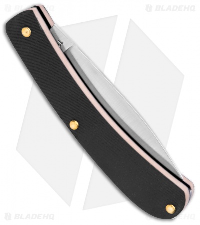 Schrade Old Timer OT Bowie Knife & Folder Black Polymer (10" Satin) 1158653