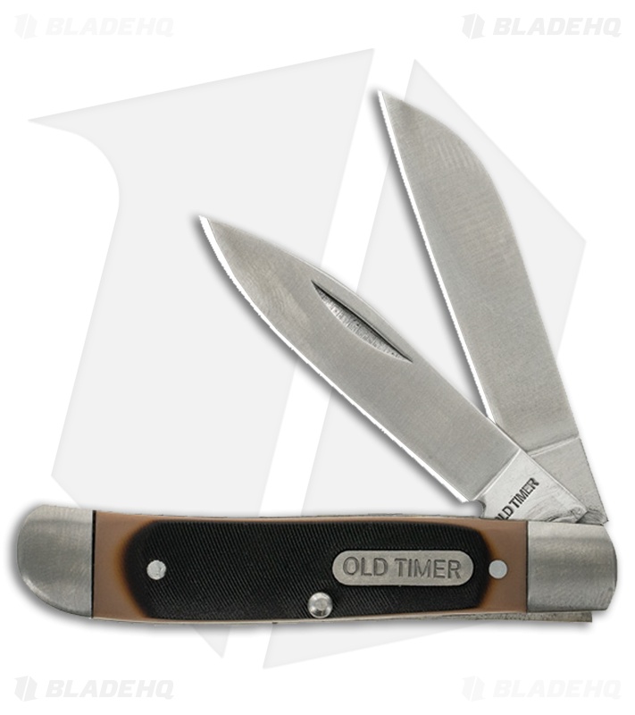 Old Timer Trapper & Bottle Opener w/ Saw Cut Handles 1158658