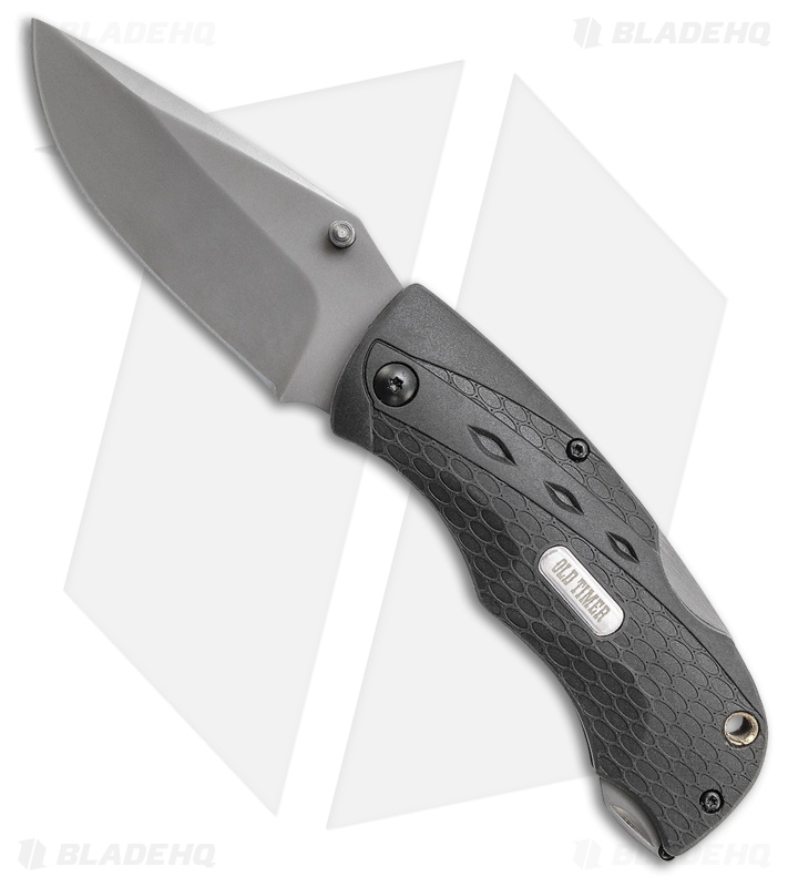Old Timer Copperhead Swing Gut Folding Knife (3.375" Gray) SCH2145OT