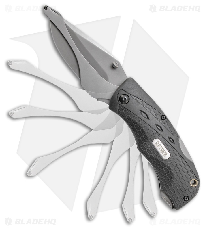 Schrade Old Timer Copperhead Swing Gut Folding Knife 3 375 Gray Sch2145ot