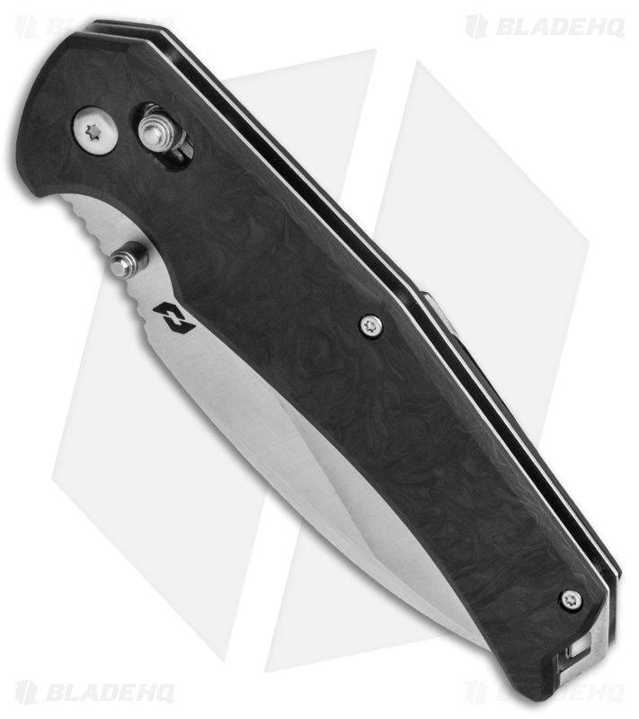 Schrade Alpha Radok Pivot Lock Knife Marble Carbon Fiber (3.75" Satin)