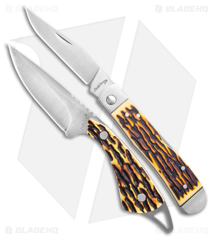 Schrade Uncle Henry 2 Piece Fixed Blade w/ Switch-It Folder