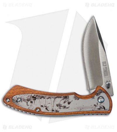 Old Timer 3-Piece Etched Folding Knife Combo Set 1085946