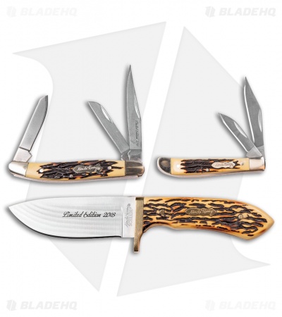 uncle品 Schrade Uncle Henry | 3-Piece Limited Edition Git Set | Blade HQ
