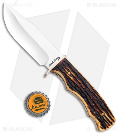 Uncle Henry 3-Piece Hunters Stag Knife Gift Set (3.5" Satin)