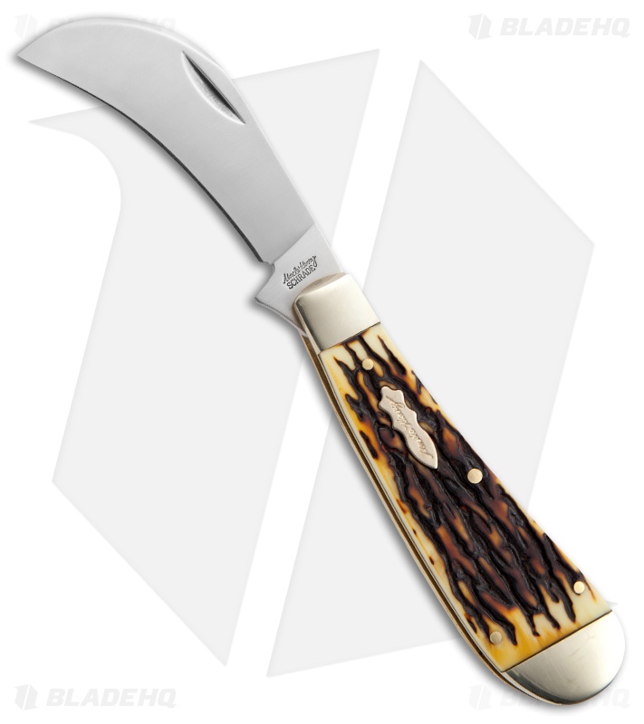 Uncle Henry Pruner Knife 4" Staglon 16UH