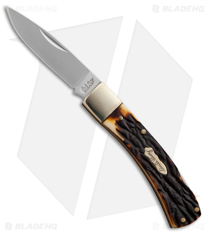 Schrade Uncle Henry 5UH Bruin Lockback Folding Knife (2.75" Satin Plain)
