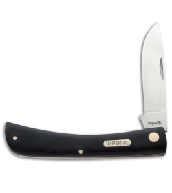 Schrade Imperial Large Work Knife 4.625&quot; Black Celluloid IMP22L | 31536
