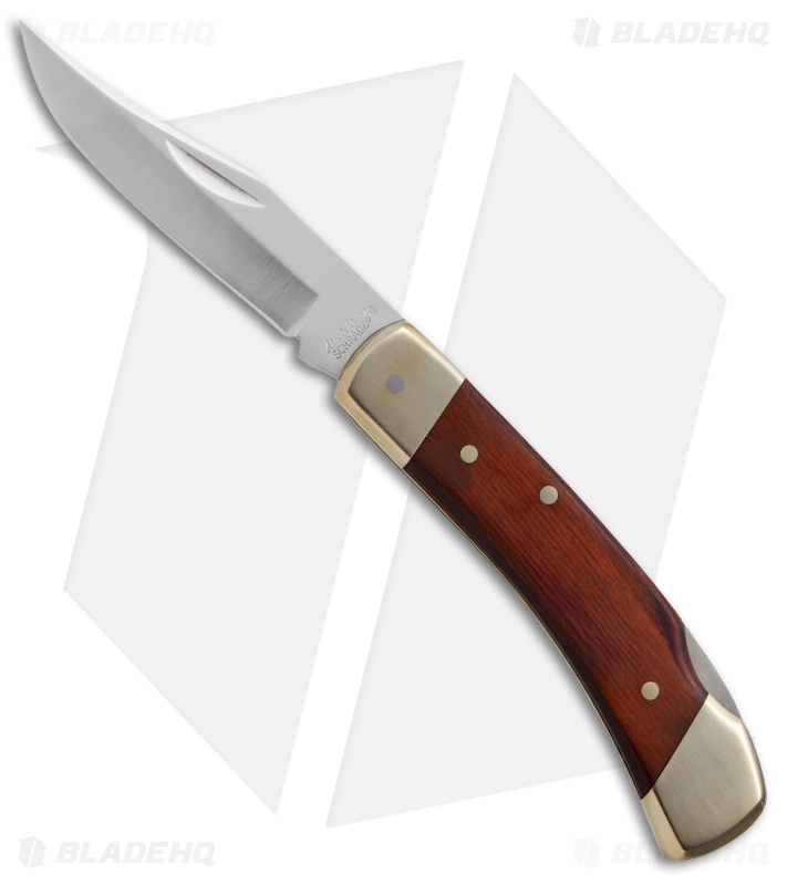 Schrade Uncle Henry Smokey Lockback Knife 3.875" Wood LB5
