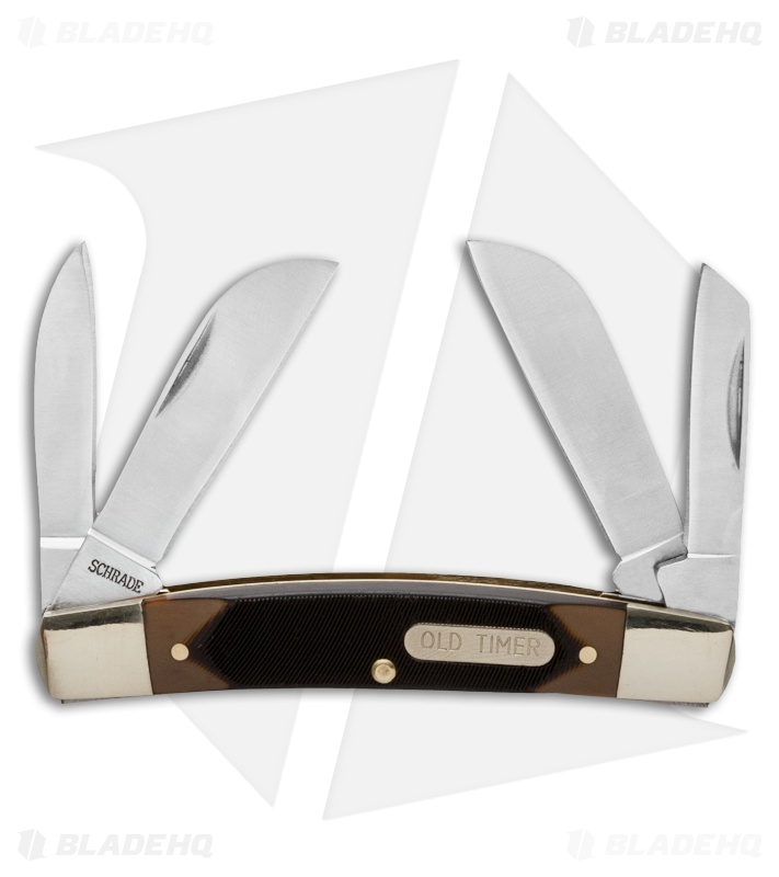 Old Timer Big Man Four Blade Knife 3.5" Sawcut 4OT