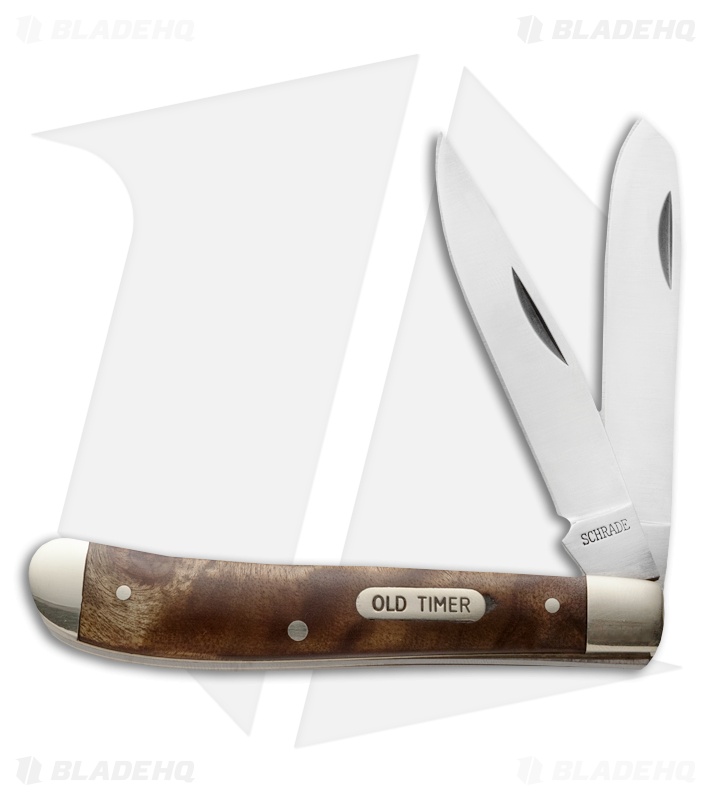 Old Timer Gunstock Trapper Knife 3.75